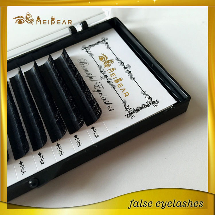 Hot sale most blink mink individual lash extension in custom package 